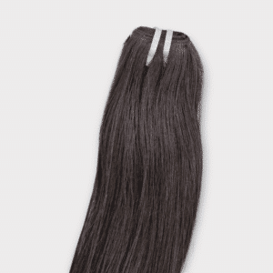 Premium Weft Echthaar Extension glatt, Rohhaar, natürliche Haarfarbe, unbehandelt