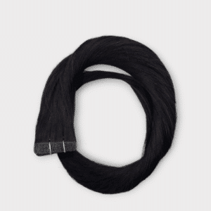 C&K Tape-In Extensions glatt #1 Black Echthaar