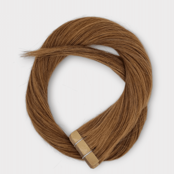 C&K Tape-In Extensions glatt #10 Light Brown Echthaar