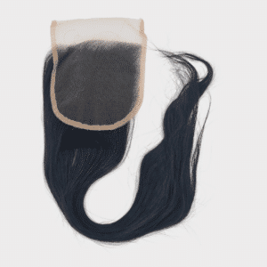 D Lace Closure 5x5 20 Inch (50cm), glatt, natürliche Haarverlängerung aus 100 % Echthaar