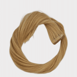 C&K Premium Echthaar Tape-In Extensions glatt #24 golden blonde – Detailansicht