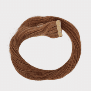 C&K Premium Echthaar Tape-In Extensions glatt #24 golden blonde – Detailansicht
