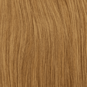 Detailansicht der Weft Extensions aus Echthaar in dunkelaschblond – Farbe #18, glatte Struktur
