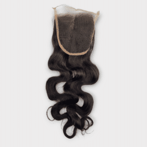 D Lace Closure 5x5 18 Inch (45cm), wellig, natürliche Haarverlängerung aus 100 % Echthaar