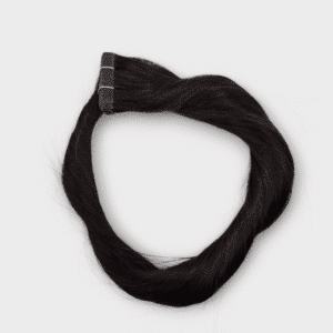 C&K Premium Echthaar Tape-In Extensions glatt #1b – Detailansicht