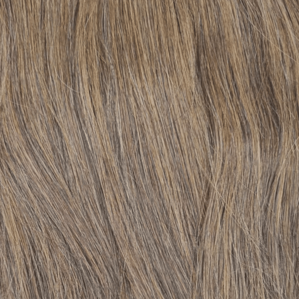 C&K Premium Echthaar Tape-In Extensions glatt #7 golden dark blonde – Farbansicht